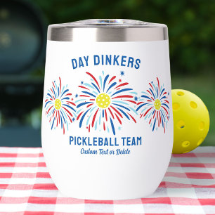 Patriotische Feuerwerke 4. Juli Pickleball Club Te