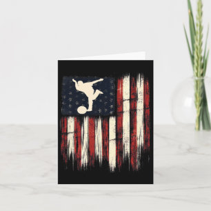 Patriotische Flag Geschenk für Männer Kinder Bowli Karte