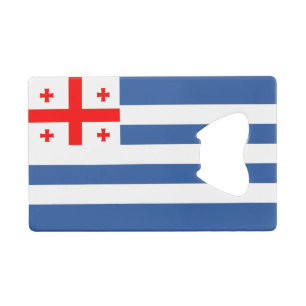 Patriotische Flagge Adschariens Geldbeutel Flaschenöffner