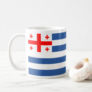 Patriotische Flagge Adschariens Kaffeetasse