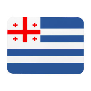 Patriotische Flagge Adschariens Magnet