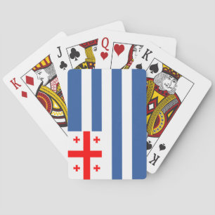 Patriotische Flagge Adschariens Spielkarten