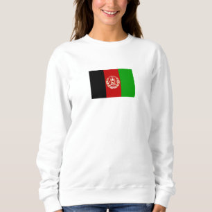 Patriotische Flagge Afghanistans Sweatshirt