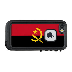 Patriotische Flagge Angolas LifeProof FRÄ’ iPhone SE/5/5s Hülle