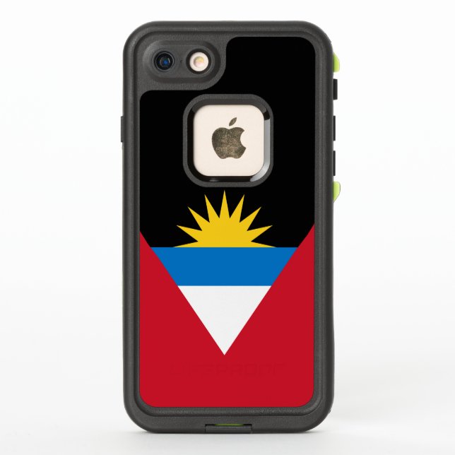 Patriotische Flagge Antigua und Barbuda (Rückseite)
