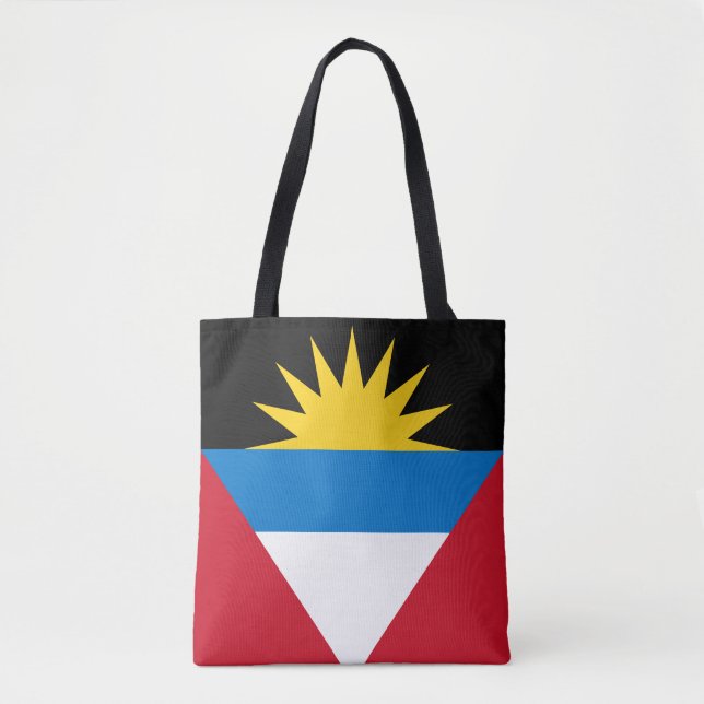 Patriotische Flagge Antigua und Barbuda Tasche (Vorderseite)