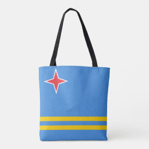 Patriotische Flagge Arubas Tasche