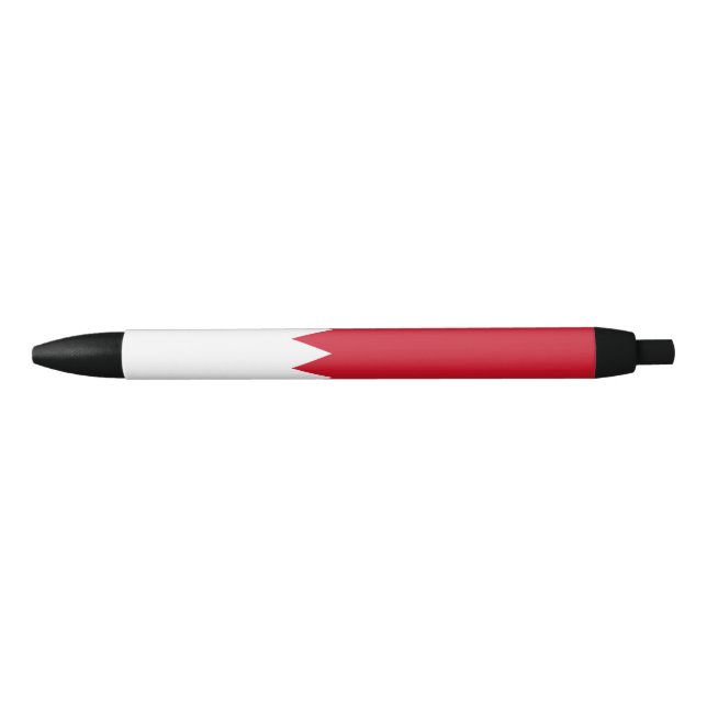 Patriotische Flagge Bahrain Blue Ink Pen Kugelschreiber (Vorderseite)