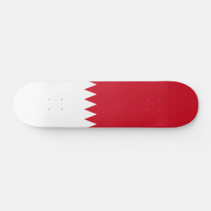 Patriotische Flagge Bahrains Skateboard