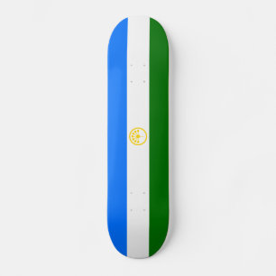 Patriotische Flagge Baschkortostans Skateboard
