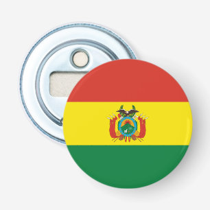 Patriotische Flagge Boliviens Flaschenöffner