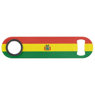 Patriotische Flagge Boliviens Speed Flaschenöffner