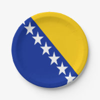 Patriotische Flagge Bosnien-Herzegowina
