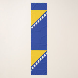 Bosnische Flagge, Flagge von Bosnien und Herzegowi Rechteckiger