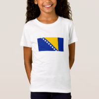 Patriotische Flagge Bosnien-Herzegowina