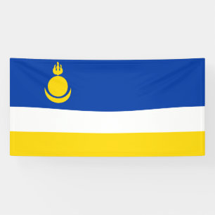 Patriotische Flagge Buryatia Banner