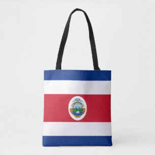Patriotische Flagge Costa Ricas Tasche
