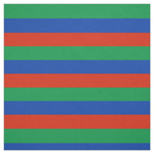 Patriotische Flagge Dagestans Stoff