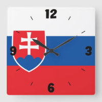 Patriotische Flagge der Slowakei