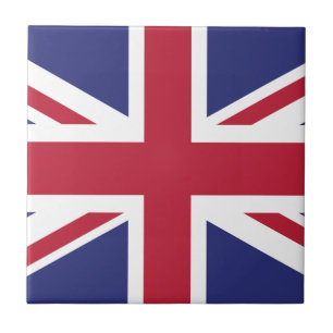 Patriotische Flagge des Vereinigten Königreichs Fliese