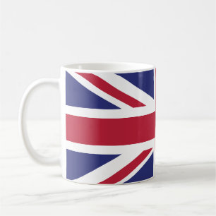 Patriotische Flagge des Vereinigten Königreichs Kaffeetasse