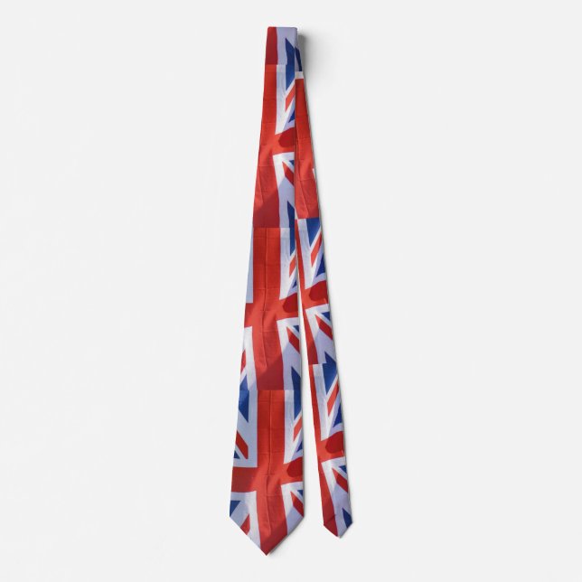 Patriotische Flagge Großbritanniens, Union Jack, G Krawatte (Vorderseite)