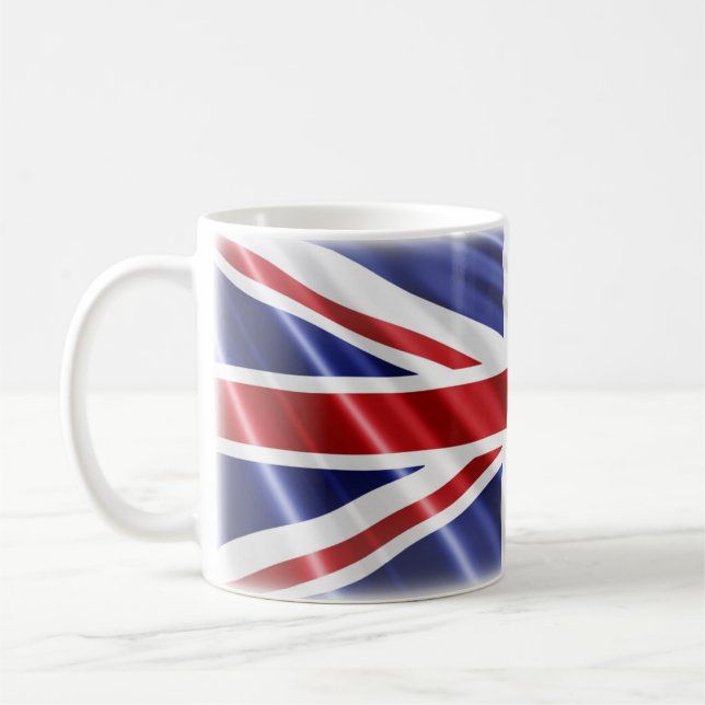 Patriotische Flagge Kaffeetasse (Links)