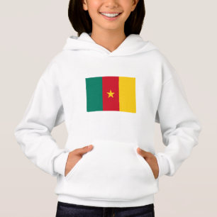 Patriotische Flagge Kameruns Hoodie
