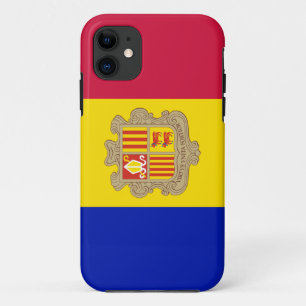Patriotische Flagge von Andorra Case-Mate iPhone Hülle