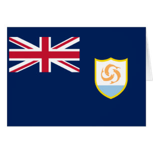 Patriotische Flagge von Anguilla