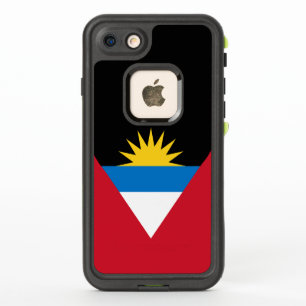 Patriotische Flagge von Antigua und Barbuda