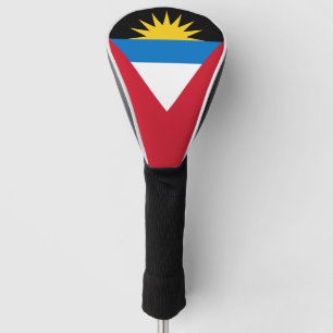 Patriotische Flagge von Antigua und Barbuda Golf Headcover