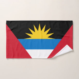 Patriotische Flagge von Antigua und Barbuda Handtuch