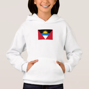Patriotische Flagge von Antigua und Barbuda Hoodie