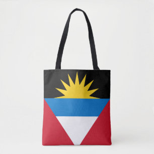 Patriotische Flagge von Antigua und Barbuda Tasche