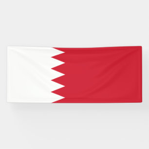 Patriotische Flagge von Bahrain Banner