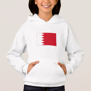 Patriotische Flagge von Bahrain Hoodie