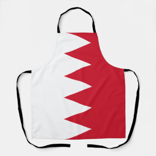 Patriotische Flagge von Bahrain Schürze