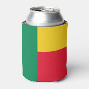 Patriotische Flagge von Benin Dosenkühler