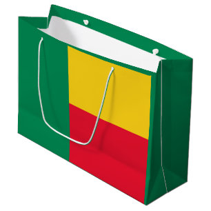 Patriotische Flagge von Benin Große Geschenktüte
