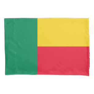 Patriotische Flagge von Benin Kissenbezug