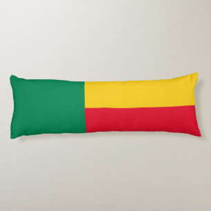 Patriotische Flagge von Benin Seitenschläferkissen