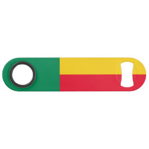 Patriotische Flagge von Benin Speed Flaschenöffner