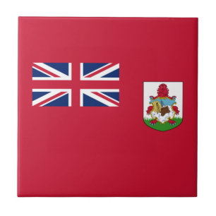 Patriotische Flagge von Bermuda Fliese