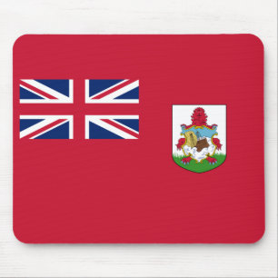 Patriotische Flagge von Bermuda Mousepad
