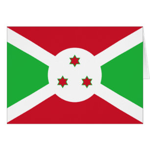Patriotische Flagge von Burundi