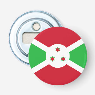 Patriotische Flagge von Burundi Flaschenöffner