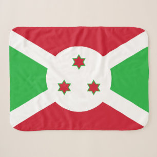 Patriotische Flagge von Burundi Sherpadecke