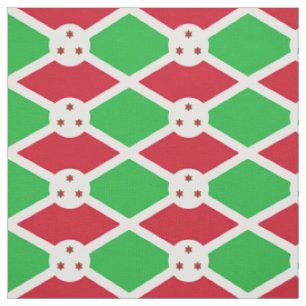Patriotische Flagge von Burundi Stoff