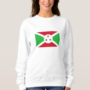 Patriotische Flagge von Burundi Sweatshirt